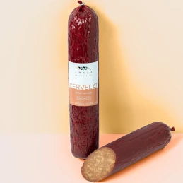 DDM 27/09/24 - Saucisse de Seitan Fumée style Cervelat 250 gr - AMALA