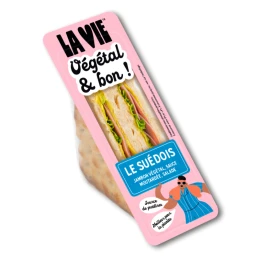 DLC 01/10/24 - Sandwich Vegan - Le Suédois 145 gr - La Vie