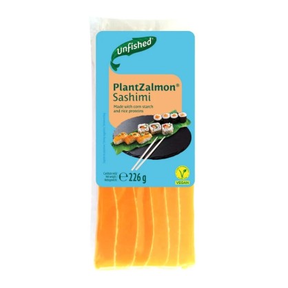 Sashimi de Saumon Végétal 226 gr - Unfished