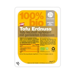 DDM 08/11/24 - Tofu bio Cacahuètes 200 gr - Tofutown