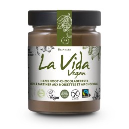 Pâte à tartiner Noisettes Chocolat 270 gr Bio - La Vida Vegan