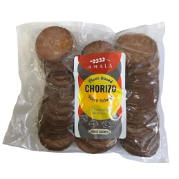 DLC 12/11/24 - Tranches végétales saveur CHORIZO fumées 500 gr - Amala