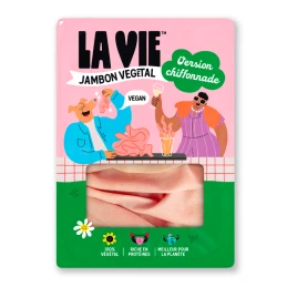 DLC 13/11/24 - Chiffonnade de jambon végétal 90 gr - La Vie