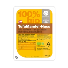 DLC 17/11/24 - Tofu bio Amandes Noisettes 200 gr - Tofutown