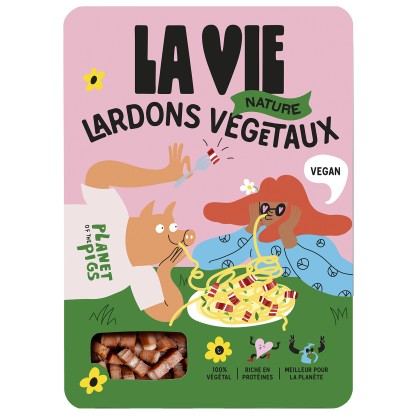 DLC 20/11/24 - Lardons végétaux goût nature - La Vie