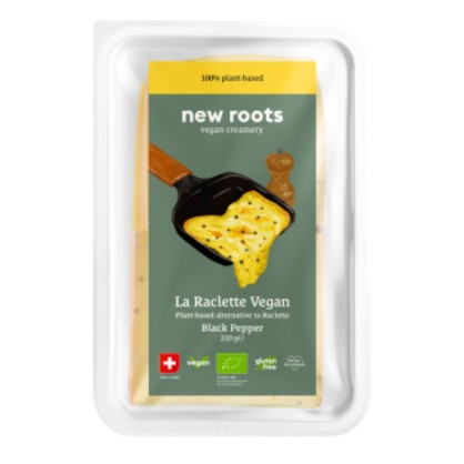 La Raclette Vegan 1 x 200 gr - Poivre - New Roots