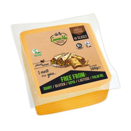 Tranches saveur Gouda Fumé - 1 x 500 gr - GreenVie