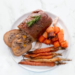 Everyday Roast - Rôti Farci au Riz Sauvage et aux Abricots 500 gr - Thanks Plants