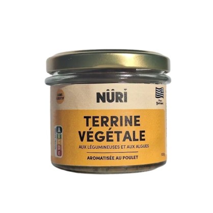 Terrine végétale saveur poulet 90g - NÜRI