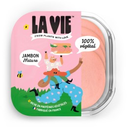 Jambon végétal nature 120 gr - La Vie