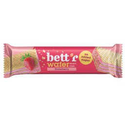 Barre gaufrette à la fraise sans sucres ajoutés 30g Bio - Bett'r