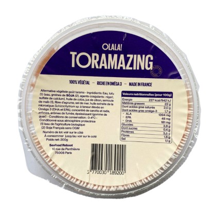 Toramazing 200g - Alternative végétale au tarama - Olala