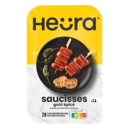 Chipolatas Chorizo végétales 216 gr - FRAIS - Heura