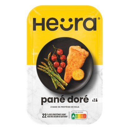 Filets panés de poisson végétal 160 gr - FRAIS - Heura