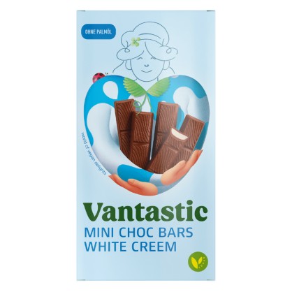 Mini barres de chocolat façon K*nder Maxi 100g - Vantastic