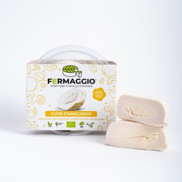 Coeur de Cajou bio 140 gr - Alternative à la Burrata - Fermaggio